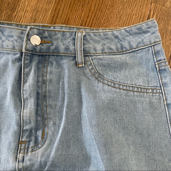 Shein Long Denim Skirt - Picture 4 of 7